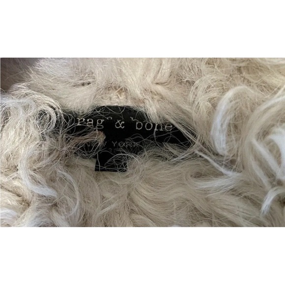 Rag & Bone shearling fur aviator jacket small - Picture 4 of 16